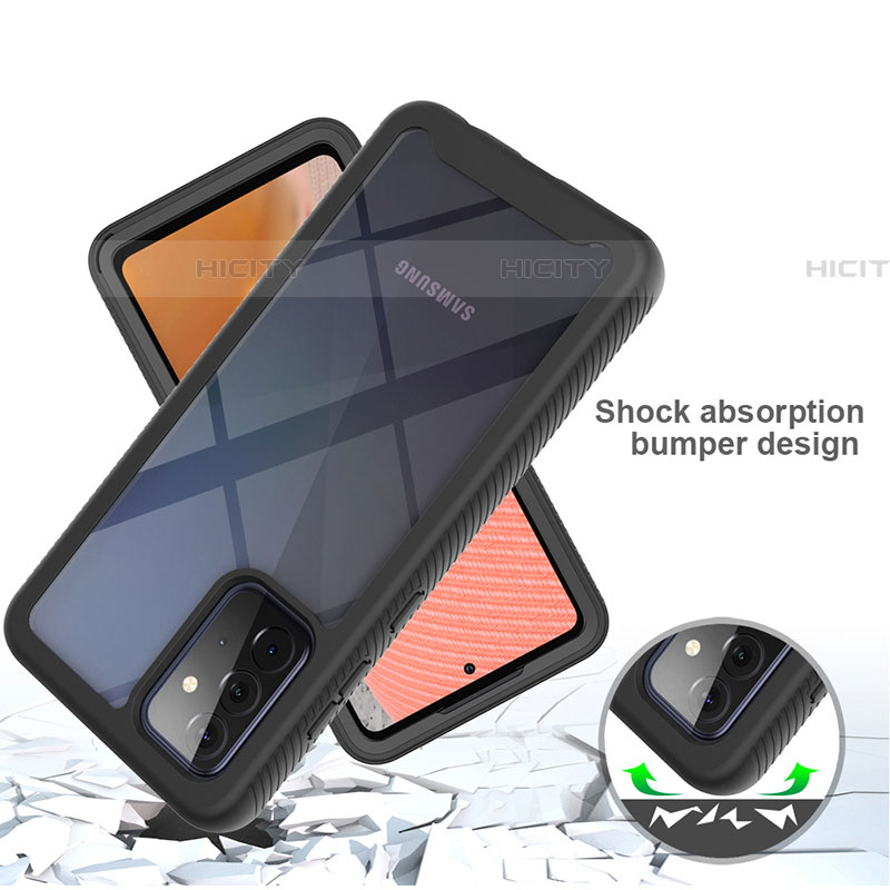 Carcasa Bumper Funda Silicona Transparente 360 Grados JX2 para Samsung Galaxy A72 5G