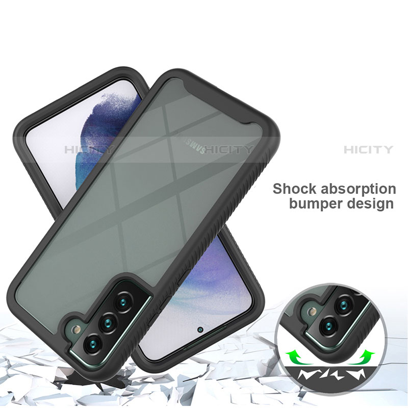 Carcasa Bumper Funda Silicona Transparente 360 Grados M02 para Samsung Galaxy S21 Plus 5G