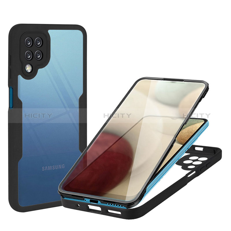 Carcasa Bumper Funda Silicona Transparente 360 Grados MJ1 para Samsung Galaxy A12 5G