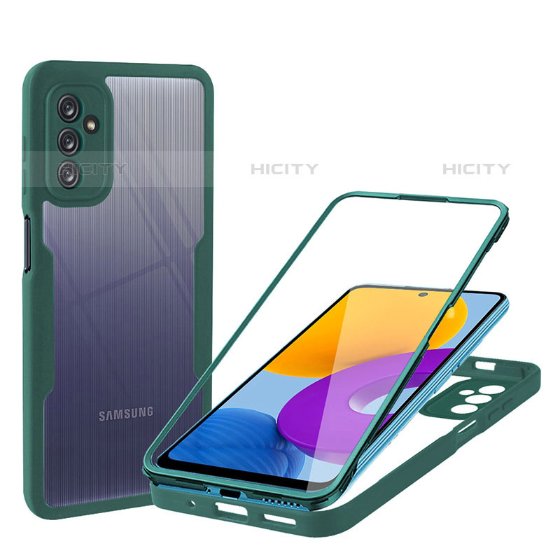 Carcasa Bumper Funda Silicona Transparente 360 Grados MJ1 para Samsung Galaxy M52 5G