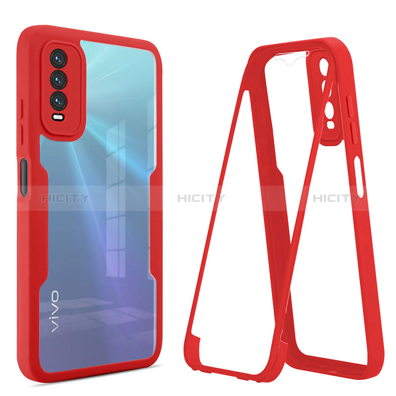 Carcasa Bumper Funda Silicona Transparente 360 Grados MJ1 para Vivo Y12A