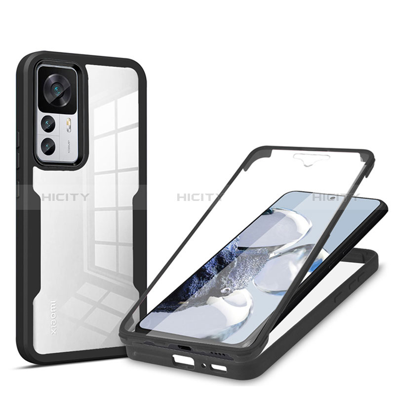 Carcasa Bumper Funda Silicona Transparente 360 Grados MJ1 para Xiaomi Mi 12T Pro 5G