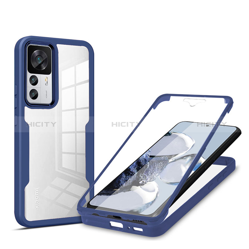 Carcasa Bumper Funda Silicona Transparente 360 Grados MJ1 para Xiaomi Mi 12T Pro 5G