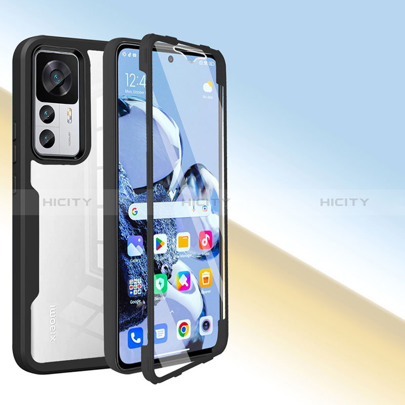 Carcasa Bumper Funda Silicona Transparente 360 Grados MJ1 para Xiaomi Mi 12T Pro 5G