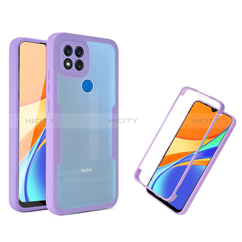 Carcasa Bumper Funda Silicona Transparente 360 Grados MJ1 para Xiaomi POCO C3