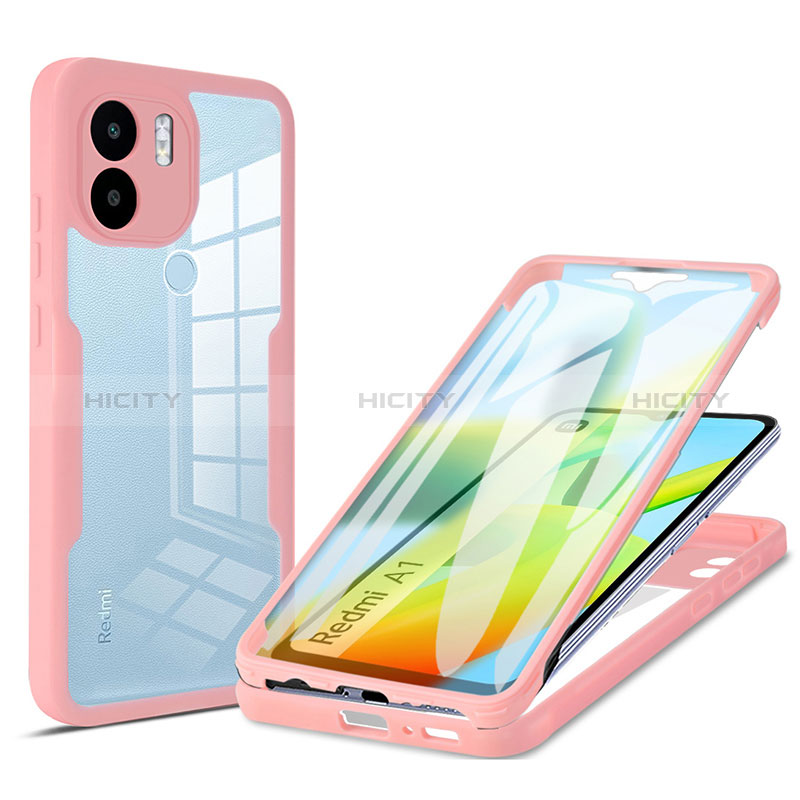 Carcasa Bumper Funda Silicona Transparente 360 Grados MJ1 para Xiaomi Redmi A1