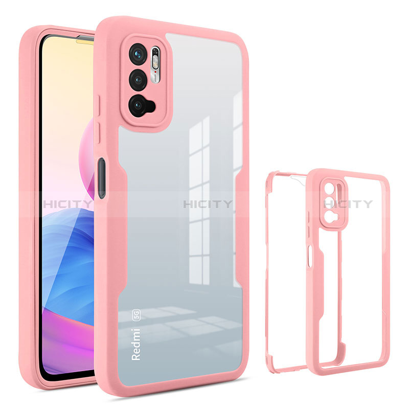 Carcasa Bumper Funda Silicona Transparente 360 Grados MJ1 para Xiaomi Redmi Note 11 SE 5G