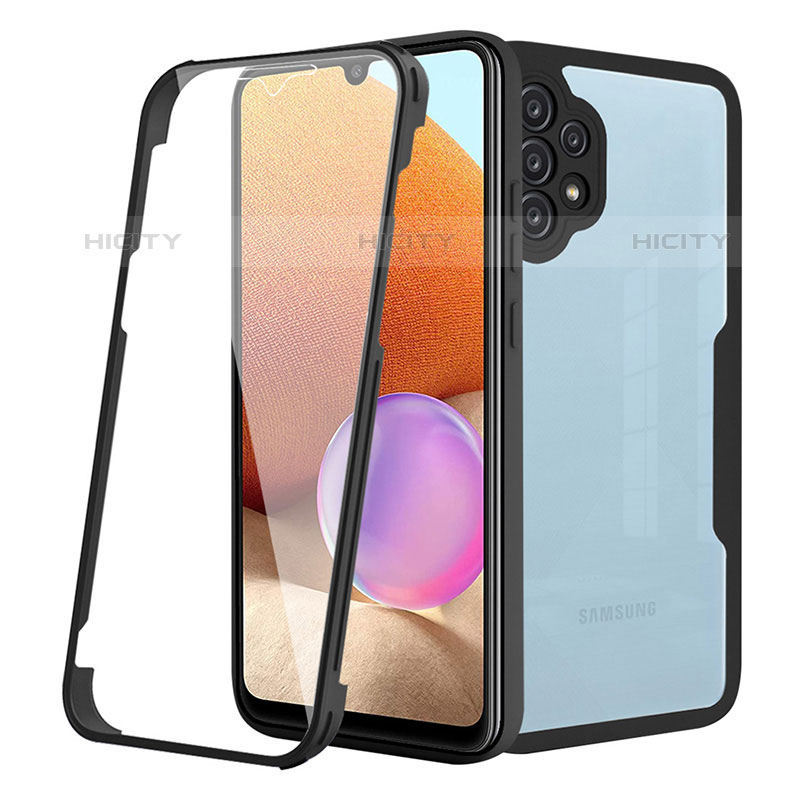 Carcasa Bumper Funda Silicona Transparente 360 Grados MJ2 para Samsung Galaxy M32 5G