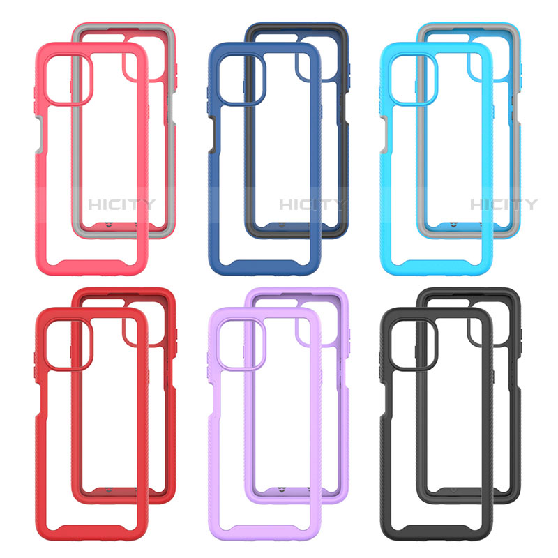 Carcasa Bumper Funda Silicona Transparente 360 Grados para Motorola Moto Edge 20 Lite 5G