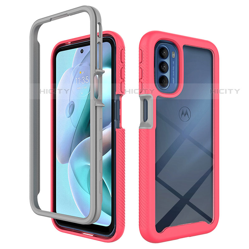 Carcasa Bumper Funda Silicona Transparente 360 Grados para Motorola Moto G31