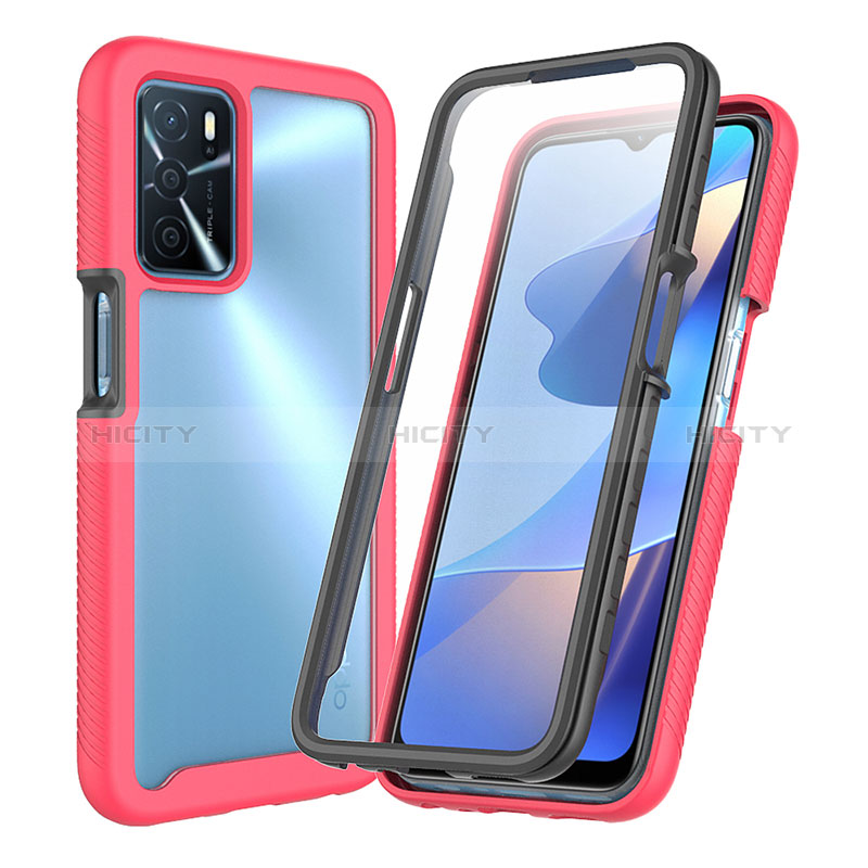 Carcasa Bumper Funda Silicona Transparente 360 Grados para Oppo A16