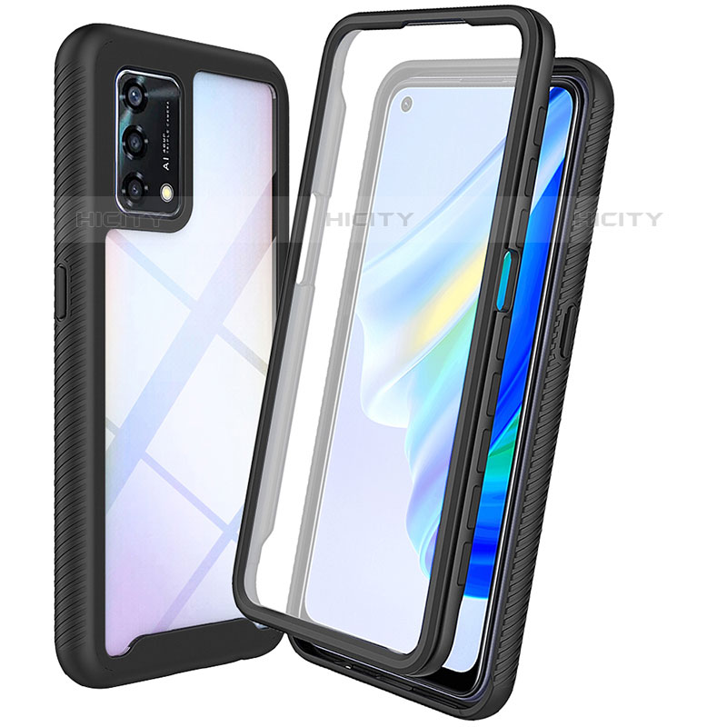 Carcasa Bumper Funda Silicona Transparente 360 Grados para Oppo Reno6 Lite