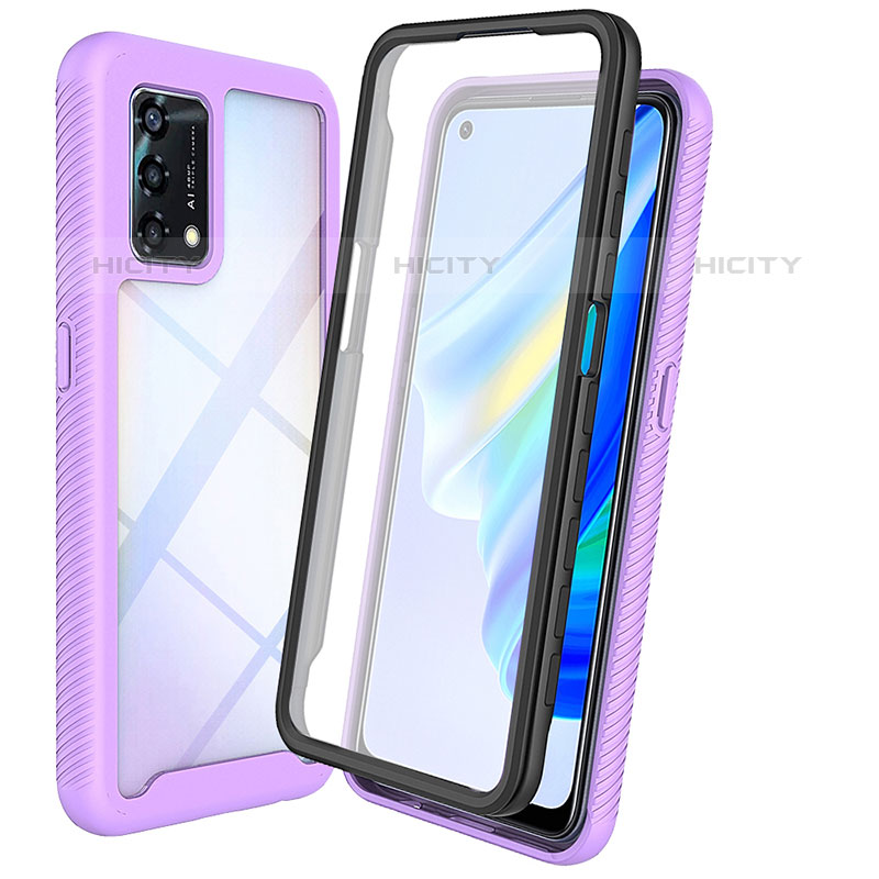 Carcasa Bumper Funda Silicona Transparente 360 Grados para Oppo Reno6 Lite