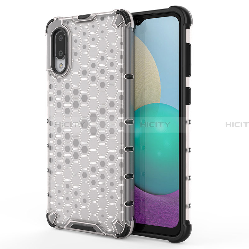 Carcasa Bumper Funda Silicona Transparente 360 Grados para Samsung Galaxy A02