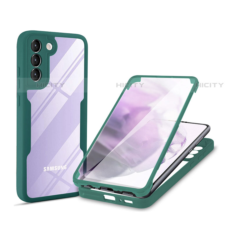 Carcasa Bumper Funda Silicona Transparente 360 Grados para Samsung Galaxy S21 Plus 5G