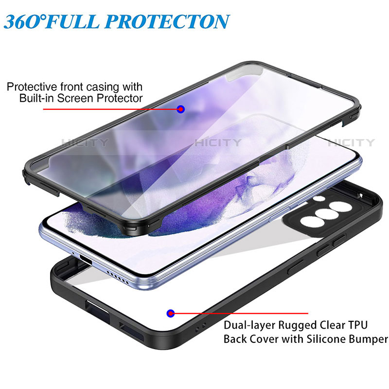 Carcasa Bumper Funda Silicona Transparente 360 Grados para Samsung Galaxy S23 5G