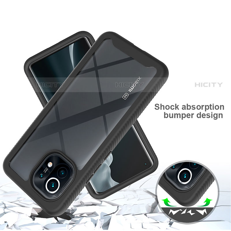 Carcasa Bumper Funda Silicona Transparente 360 Grados para Xiaomi Mi 11 5G