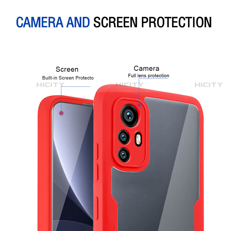 Carcasa Bumper Funda Silicona Transparente 360 Grados para Xiaomi Mi 12S Pro 5G