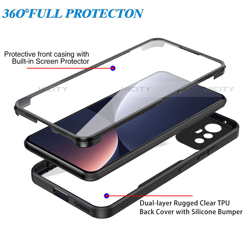 Carcasa Bumper Funda Silicona Transparente 360 Grados para Xiaomi Mi 12S Pro 5G