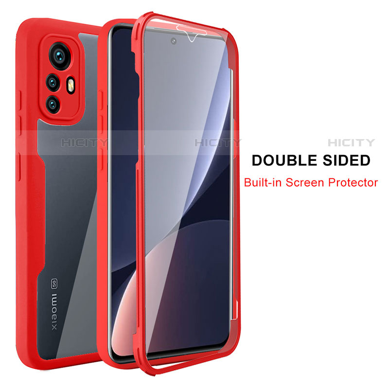 Carcasa Bumper Funda Silicona Transparente 360 Grados para Xiaomi Mi 12X 5G