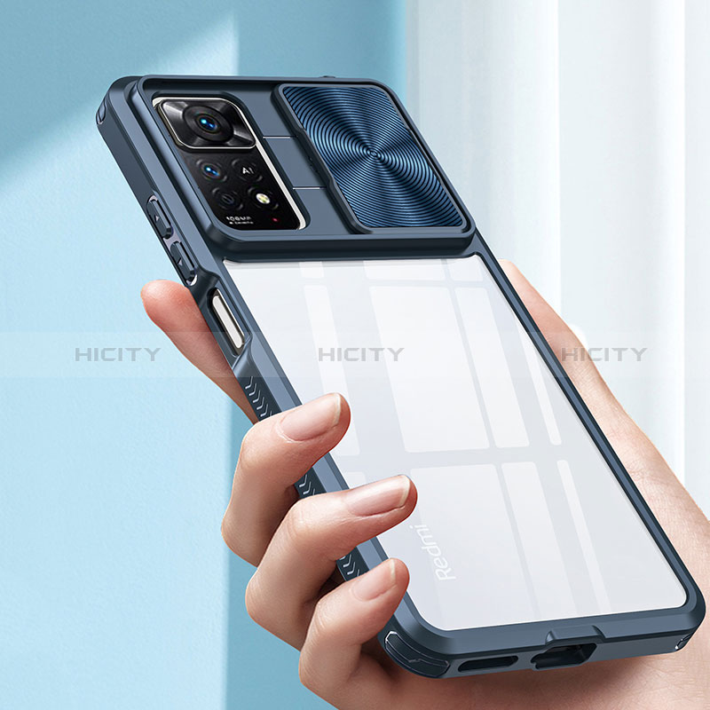 Carcasa Bumper Funda Silicona Transparente 360 Grados QW1 para Xiaomi Redmi Note 11 Pro 5G