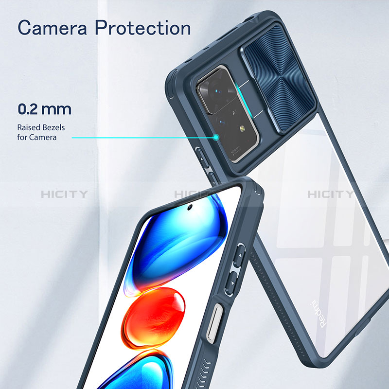 Carcasa Bumper Funda Silicona Transparente 360 Grados QW1 para Xiaomi Redmi Note 12 Pro 4G