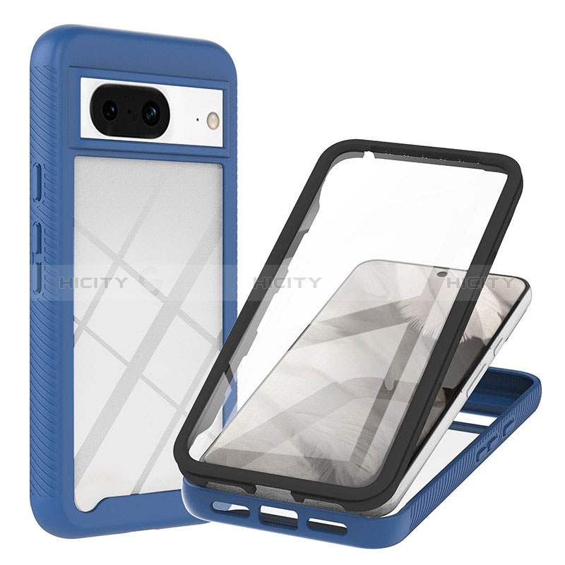 Carcasa Bumper Funda Silicona Transparente 360 Grados YB1 para Google Pixel 8 5G