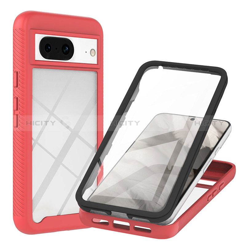 Carcasa Bumper Funda Silicona Transparente 360 Grados YB1 para Google Pixel 8 5G