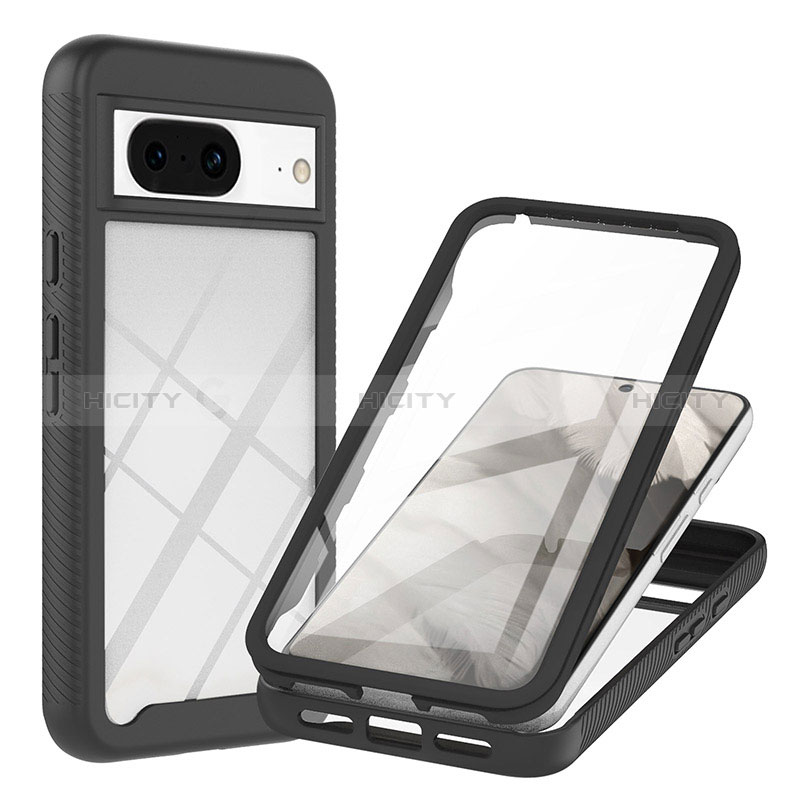 Carcasa Bumper Funda Silicona Transparente 360 Grados YB1 para Google Pixel 8 5G