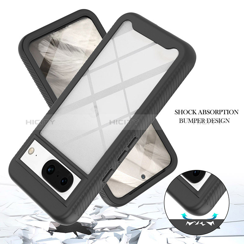 Carcasa Bumper Funda Silicona Transparente 360 Grados YB1 para Google Pixel 8 5G