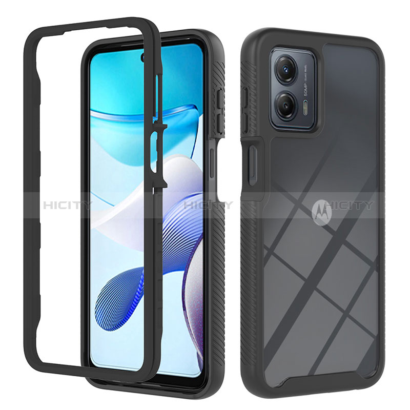 Carcasa Bumper Funda Silicona Transparente 360 Grados YB1 para Motorola Moto G 5G (2023)