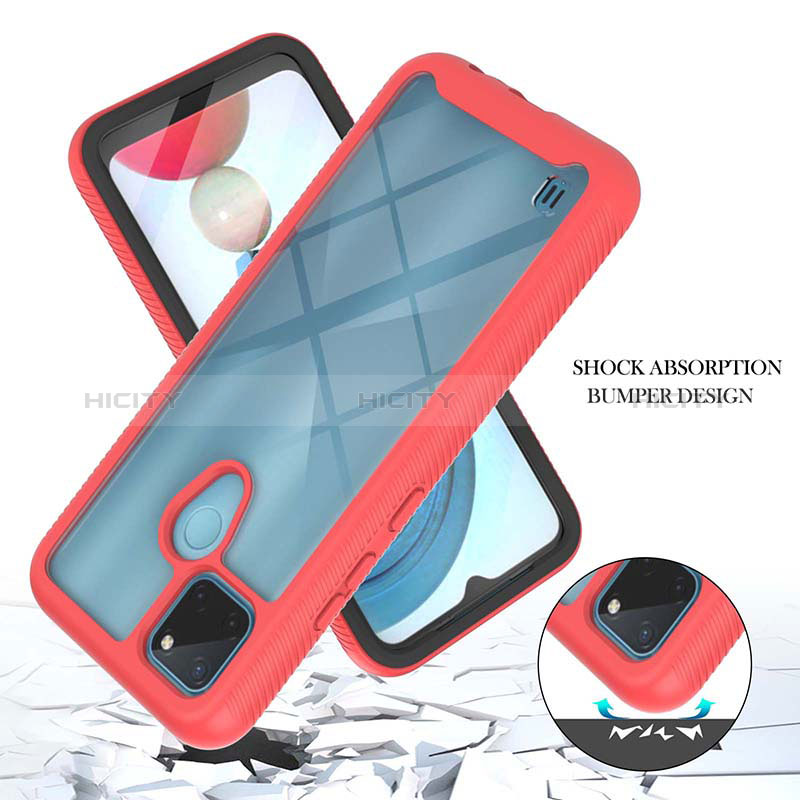 Carcasa Bumper Funda Silicona Transparente 360 Grados YB1 para Realme C21Y