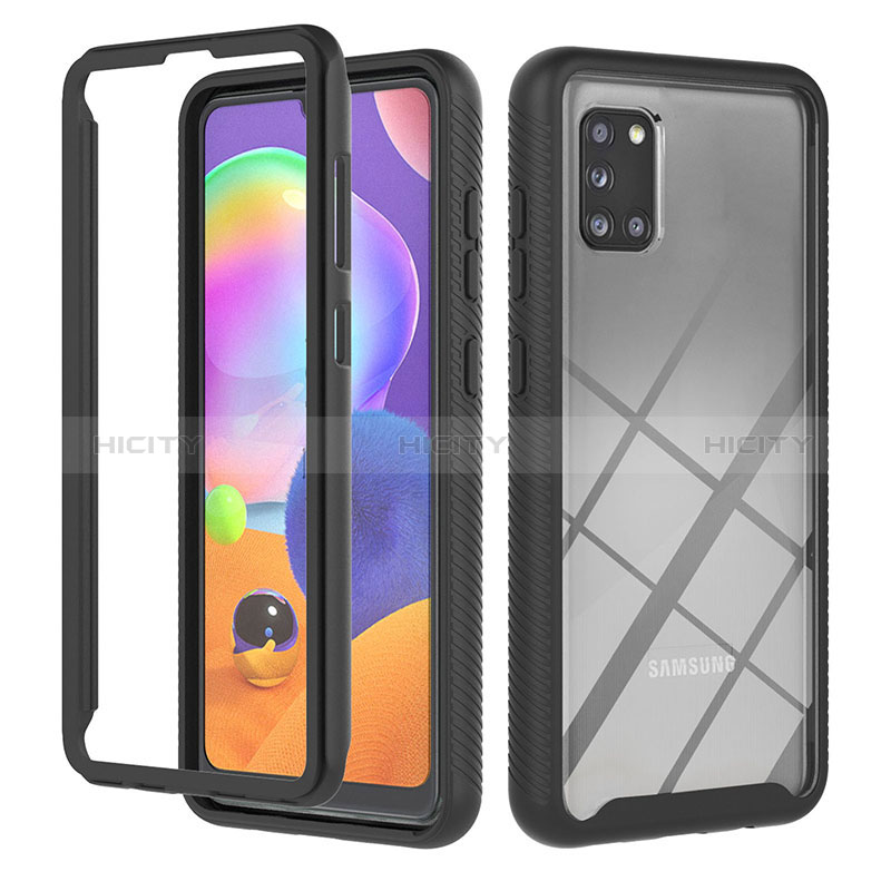 Carcasa Bumper Funda Silicona Transparente 360 Grados YB1 para Samsung Galaxy A31