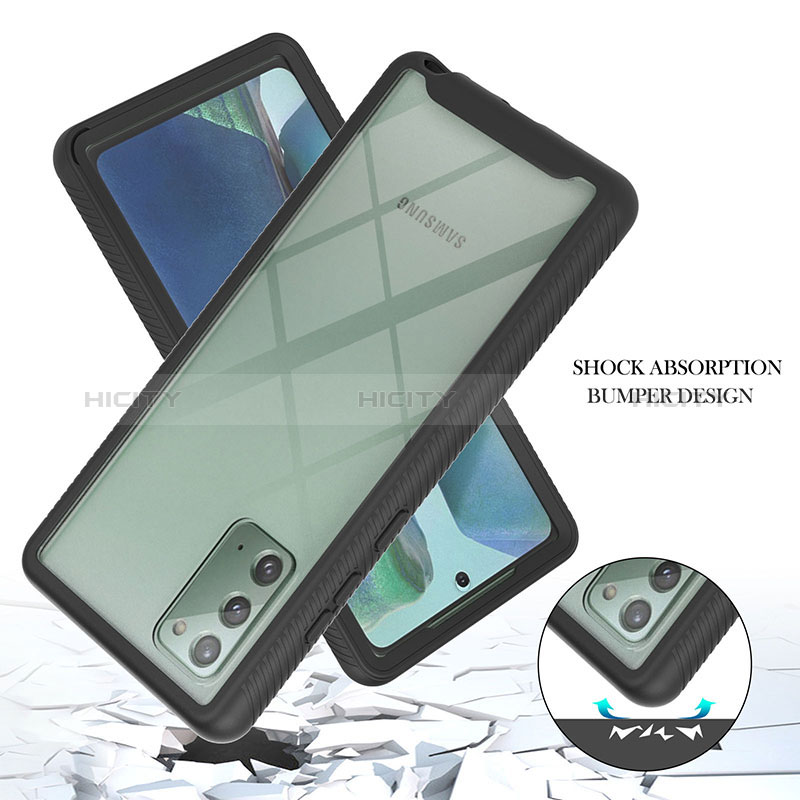 Carcasa Bumper Funda Silicona Transparente 360 Grados YB1 para Samsung Galaxy Note 20 5G