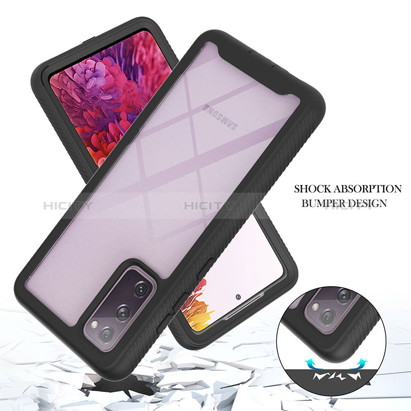 Carcasa Bumper Funda Silicona Transparente 360 Grados YB1 para Samsung Galaxy S20 FE 5G