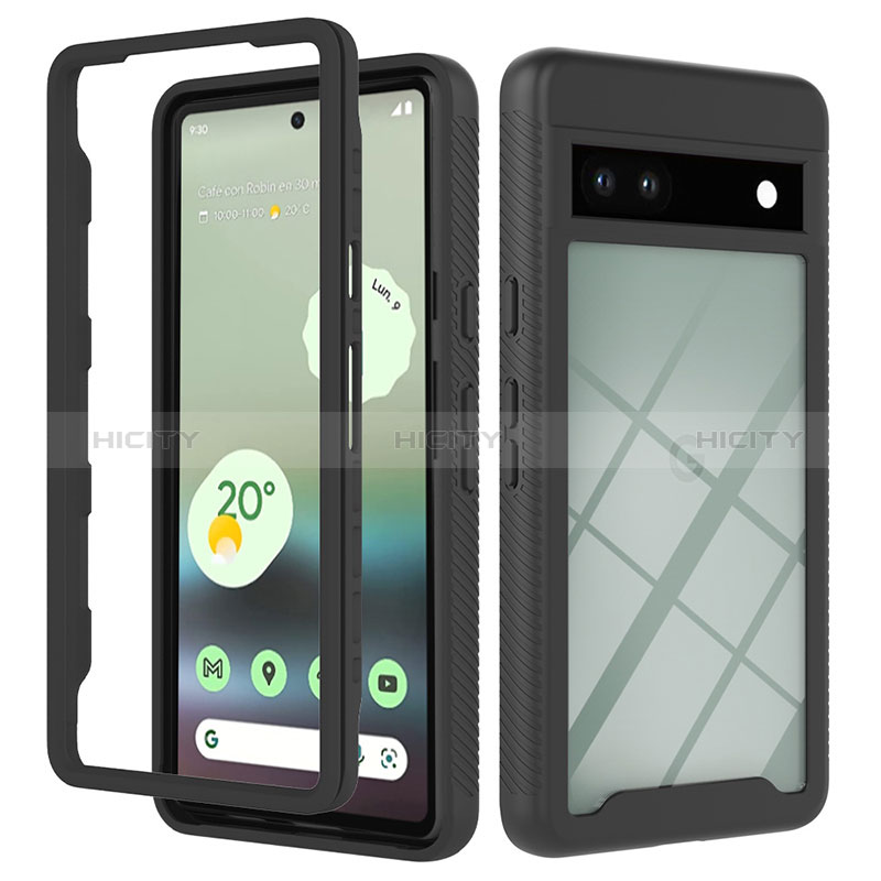 Carcasa Bumper Funda Silicona Transparente 360 Grados YB2 para Google Pixel 7a 5G