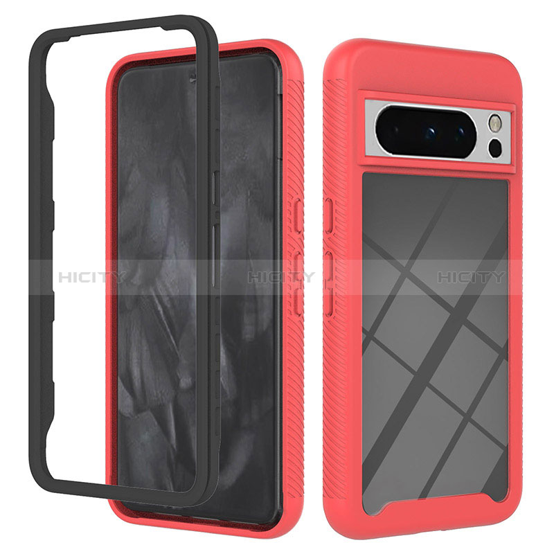 Carcasa Bumper Funda Silicona Transparente 360 Grados YB2 para Google Pixel 8 Pro 5G