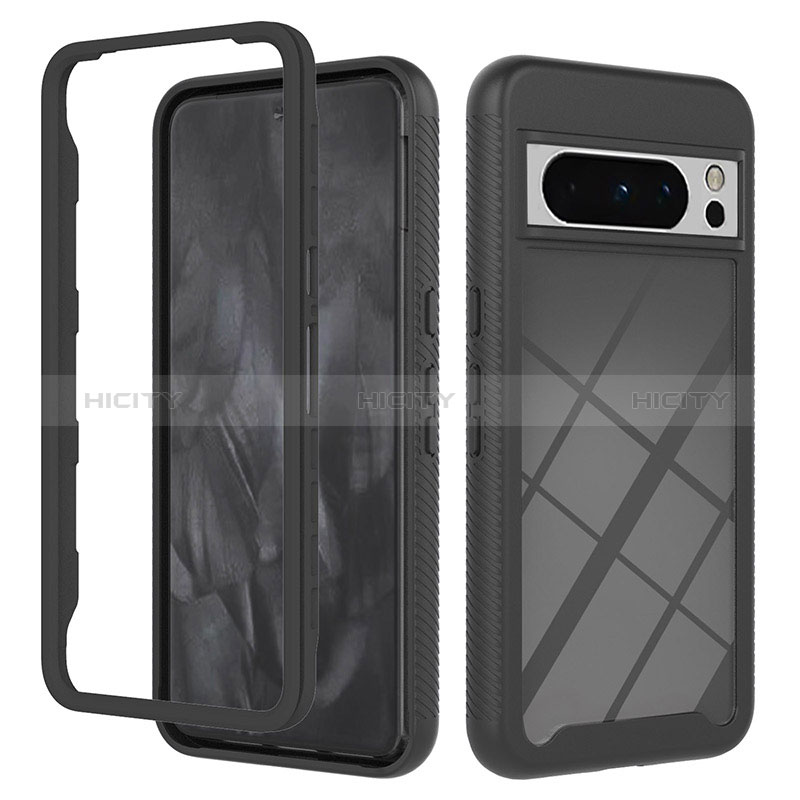 Carcasa Bumper Funda Silicona Transparente 360 Grados YB2 para Google Pixel 8 Pro 5G