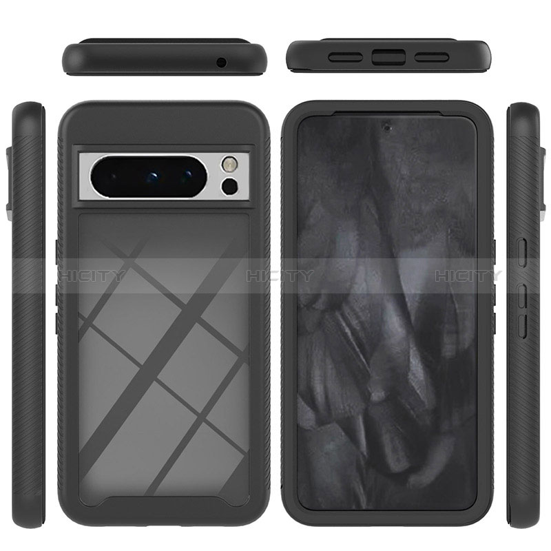 Carcasa Bumper Funda Silicona Transparente 360 Grados YB2 para Google Pixel 8 Pro 5G