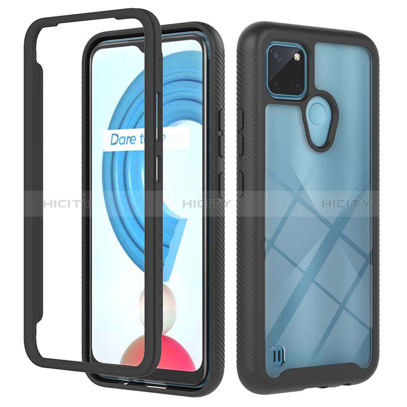 Carcasa Bumper Funda Silicona Transparente 360 Grados YB2 para Realme C21Y