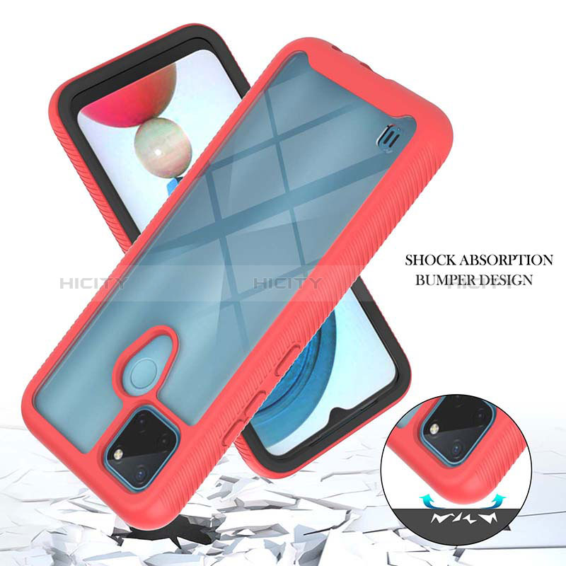 Carcasa Bumper Funda Silicona Transparente 360 Grados YB2 para Realme C25Y