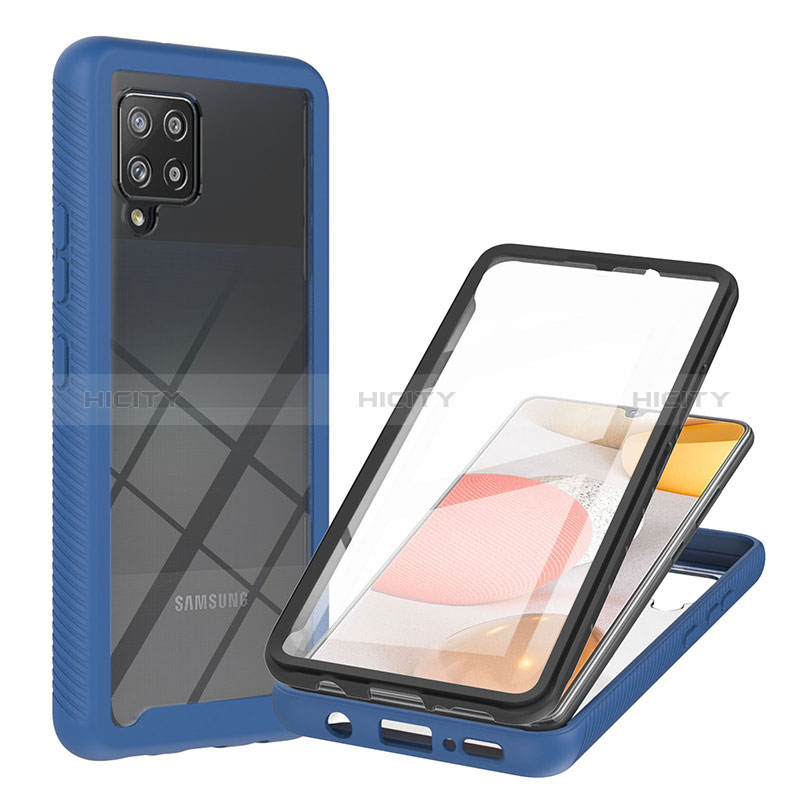 Carcasa Bumper Funda Silicona Transparente 360 Grados YB2 para Samsung Galaxy A42 5G