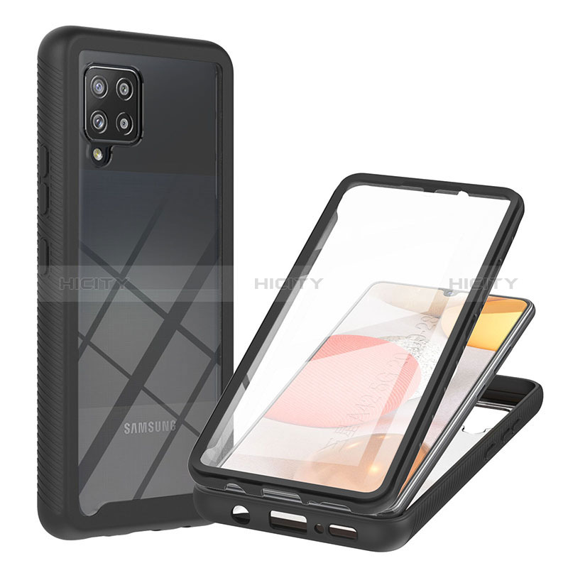 Carcasa Bumper Funda Silicona Transparente 360 Grados YB2 para Samsung Galaxy A42 5G