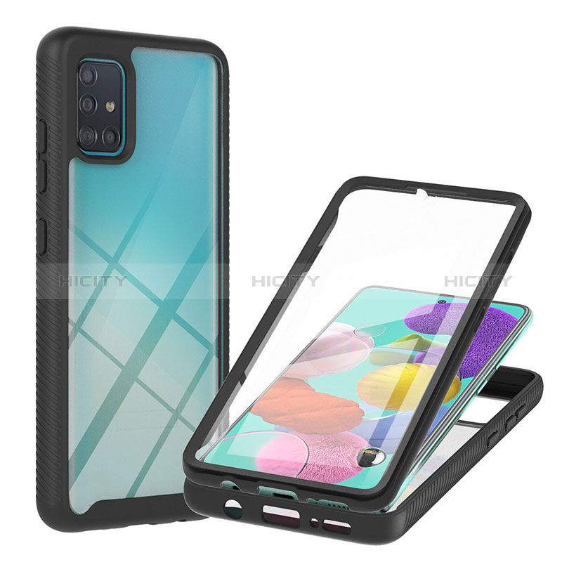 Carcasa Bumper Funda Silicona Transparente 360 Grados YB2 para Samsung Galaxy A51 5G