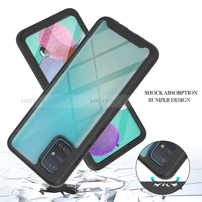 Carcasa Bumper Funda Silicona Transparente 360 Grados YB2 para Samsung Galaxy M40S