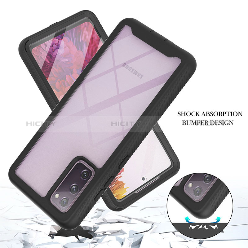 Carcasa Bumper Funda Silicona Transparente 360 Grados YB2 para Samsung Galaxy S20 FE 4G