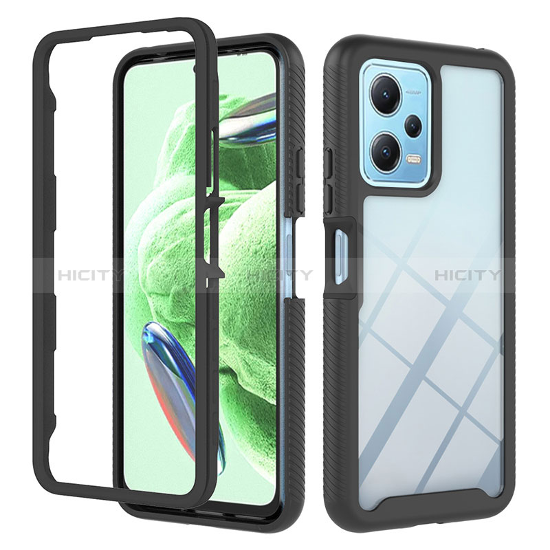 Carcasa Bumper Funda Silicona Transparente 360 Grados YB2 para Xiaomi Redmi Note 12 5G