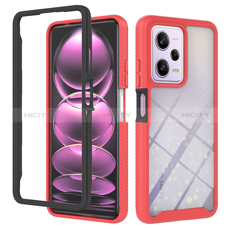 Carcasa Bumper Funda Silicona Transparente 360 Grados YB2 para Xiaomi Redmi Note 12 Pro 5G