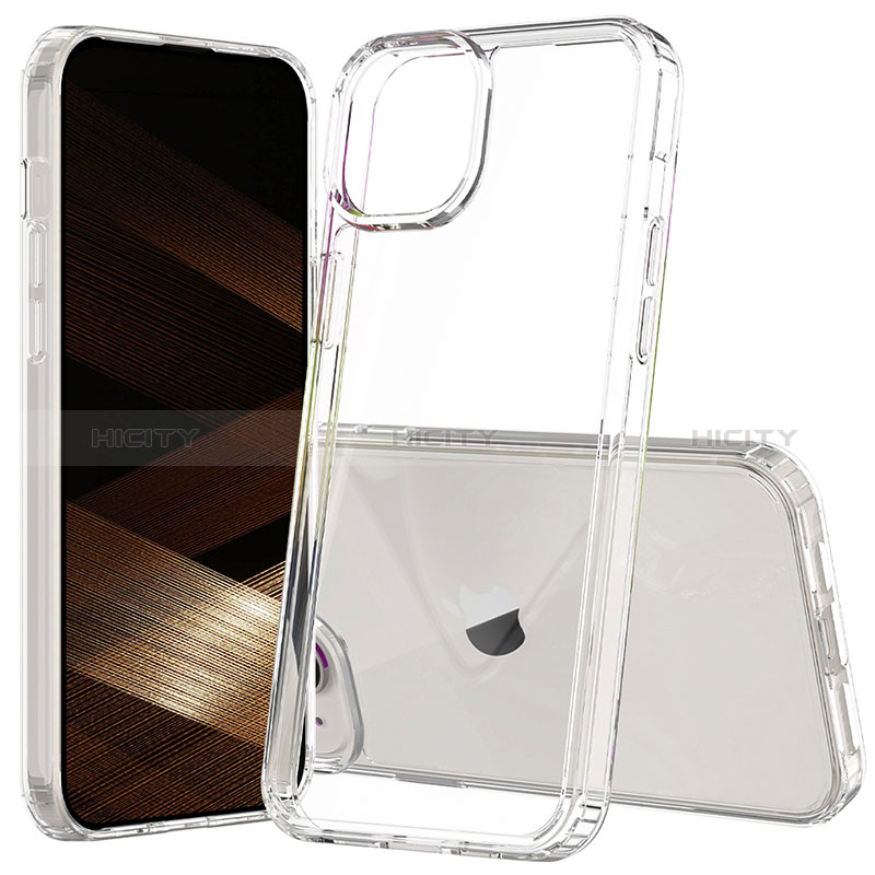 Carcasa Bumper Funda Silicona Transparente 360 Grados ZJ1 para Apple iPhone 14