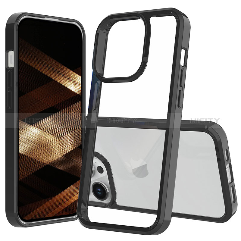 Carcasa Bumper Funda Silicona Transparente 360 Grados ZJ1 para Apple iPhone 14 Pro Max